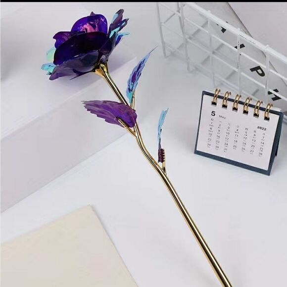 1pc Immortal Golden Roses, A Perfect Gift For Your Love - Picture 10 of 10